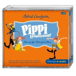Oetinger - CD - Pippi Langstrumpf - Die große Hörspielbox (6 CD)