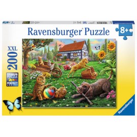 Ravensburger Puzzle - Entdecker auf vier Pfoten, 200 XXL-Teile
