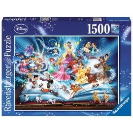 Ravensburger Puzzle - Disney s magisches Märchenbuch, 1500 Teile