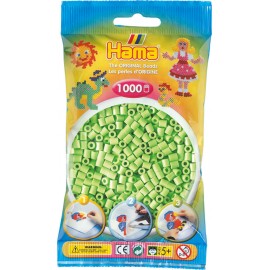 Hama - Perlenbeutel 1000 Stück pastell-grün