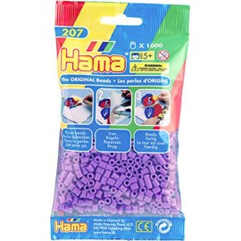 Hama - Perlenbeutel 1000 Stück pastell-lila