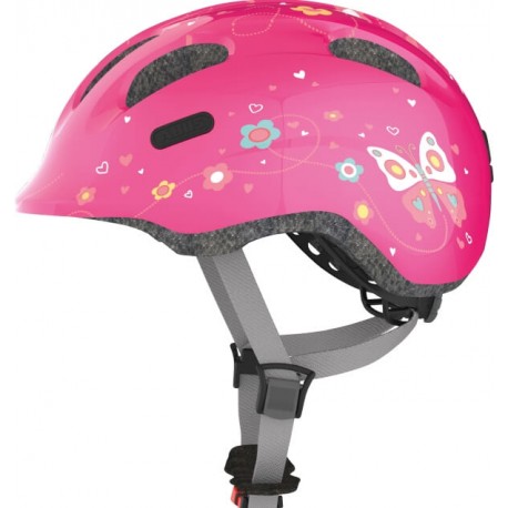 Radhelm S 45-50 Smiley pink butterfly