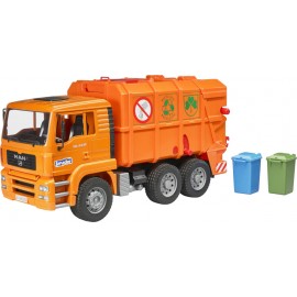 MAN Müll-LKW orange