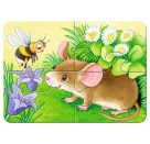Ravensburger Puzzle - my first Puzzle - Süße Gartenbewohner, 8 Teile
