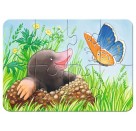 Ravensburger Puzzle - my first Puzzle - Süße Gartenbewohner, 8 Teile