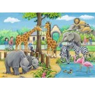 Ravensburger Puzzle - Willkommen im Zoo, 2x24 Teile