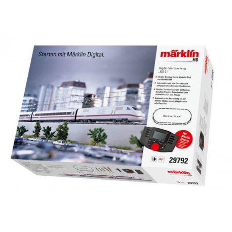 Märklin - Digital-Startpackung ICE 2. 230 Volt H0 V DB AG