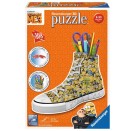 Ravensburger Puzzle - 3D Puzzles - Sneaker - Ich - einfach unverbesserlich 3, 108 Teile