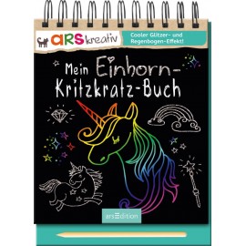 Mein Einhorn-Kritzkratz-Buch