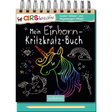 Mein Einhorn-Kritzkratz-Buch