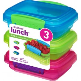 Sistema Lunchbox 200 ml, 3er-Set