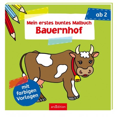 Mein erstes buntes Malbuch - Bauernhof