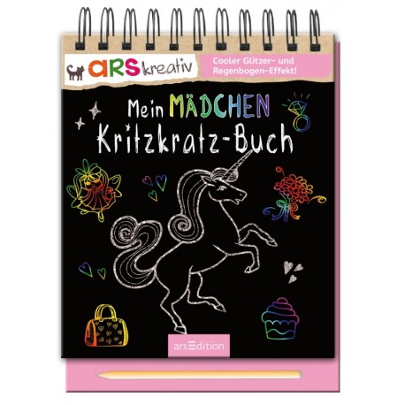 Mein Mädchen-Kritzkratz-Buch