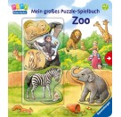 Ravensburger -  Mein großes Puzzle-Spielbuch Zoo