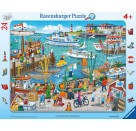 Ravensburger Puzzle - Ein Tag am Hafen, 24 Teile