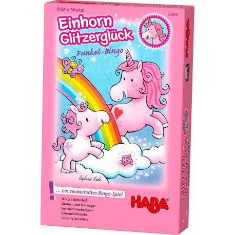 HABA® - Einhorn Glitzerglück - Funkel Bingo