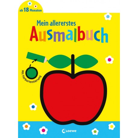 Mein allererstes Ausmalbuch (Apfel)