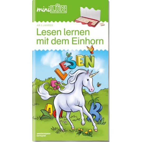 miniLÜK - Lesen lernen mit dem Einhorn