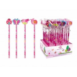 Bleistift mit Radiergummi Wiesenfreunde - Motiv nicht auswählbar