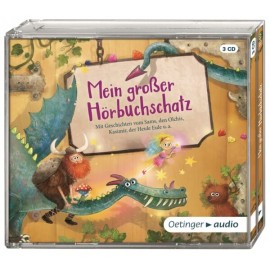 Oetinger - Mein großer Hörbuchschatz 3 CD Ungekürzte Lesungen mit Musik und Geräuschen, ca. 160 Mi