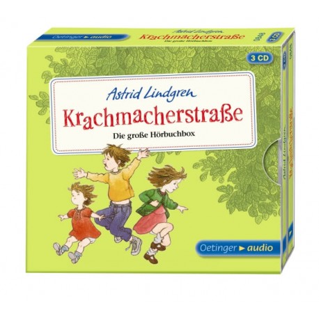 Oetinger - Krachmacherstraße - Die große Hörbuchbox 3 CD Lesungen