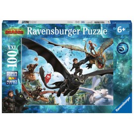 Ravensburger Kinderpuzzle - Dragons: Die verborgene Welt