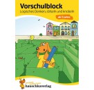 Vorschulblock - Logisches Denken, rätseln und knobeln ab 5 Jahre
