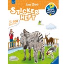 Ravensburger 32943 Wieso?Weshalb? Warum? Stickerheft: Im Zoo