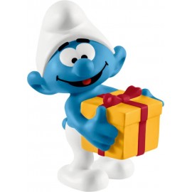 Schleich - Die Schlümpfe - Schlumpf mit Geschenk