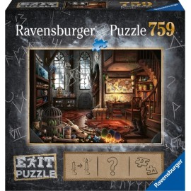 Ravensburger Puzzle - EXIT Im Drachenlabor, 759 Teile