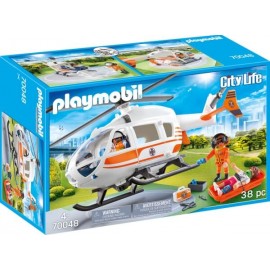 PLAYMOBIL 70048 - City Life - Rettungshelikopter