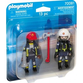 PLAYMOBIL 70081 - DuoPack Feuerwehrmann und - frau