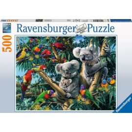 Ravensburger Puzzle - Koalas im Baum, 500 Teile