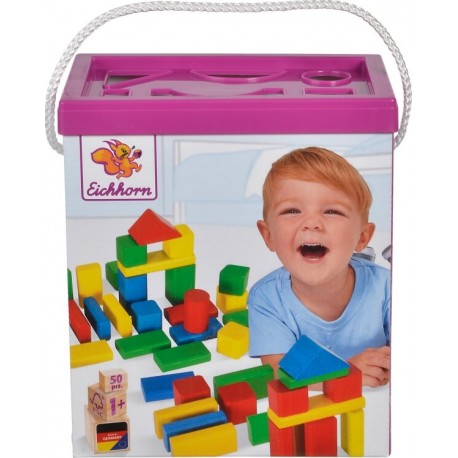 Eichhorn Bunte Holzbausteine