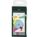 Faber-Castell Tuschestift PITT artist pen B Pastel 6x