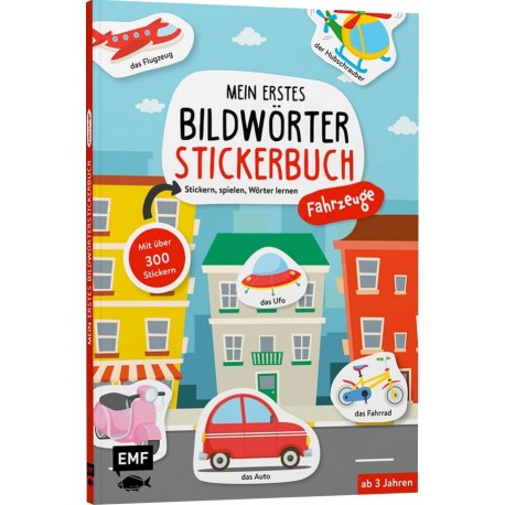 Mein erstes Bildwörter-Stickerbuch - Fahrzeuge