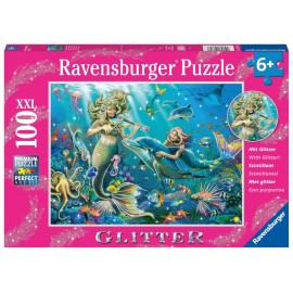 Ravensburger 128723 Puzzle: Unterwasserschönheiten 100 Teile XXL