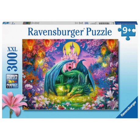 Ravensburger 132584 Puzzle: Mystischer Drachenwald 300 Teile XXL