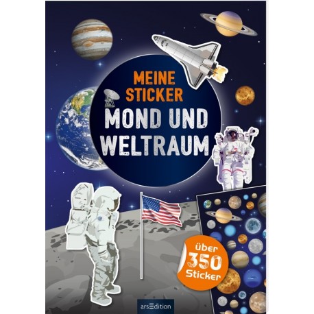 Meine Sticker - Mond und Weltraum