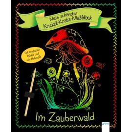 Dehmer, Nicola: Mein schönster Krickel-Kratz-Malblock  Im Zauberwald