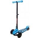 New Sports 3-Wheel Scooter Blau, klappbar, 110 mm