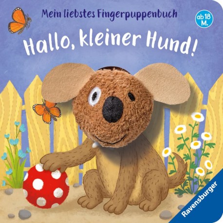 Ravensburger 43805 Fingerpuppenbuch:  , kleiner Hund!