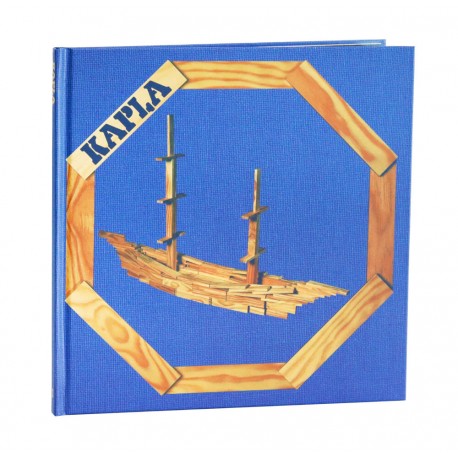 KAPLA Bücher - Buch 2 für Fortgeschrittene Blau - LIVR2