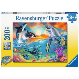Ravensburger 12900 Puzzle Ozeanbewohner 200 Teile XXL