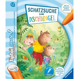 Ravensburger 55415 tiptoi® CREATE Schatzsuche Dschungel