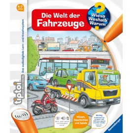 Ravensburger 32912 tiptoi® Wieso? Weshalb? Warum? 12: Die Welt der Fahrzeuge