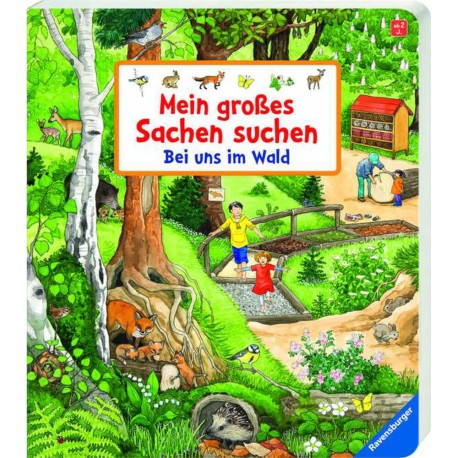 Ravensburger 43843 Mein großes Sachen suchen: Wald