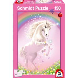 Schmidt Spiele Puzzle Rosa Einhorn 150 Teile
