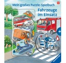 Ravensburger 43873 Puzzle-Spielbuch: Fahrzeuge im Einsatz