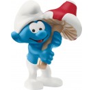 Schleich THE SMURFS 20819 Schlumpf mit Glückspilz